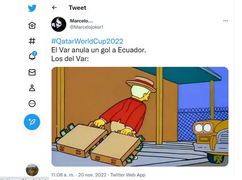 Los Mejores Memes Del Gol De Ecuador Que Fue Anulado Tras Revisión Del