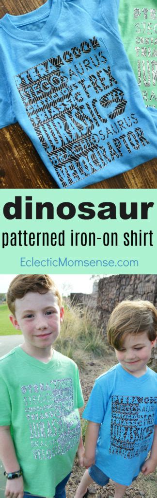 Diy Custom T Shirt With Cricut Patterned Iron On Eclectic Momsense