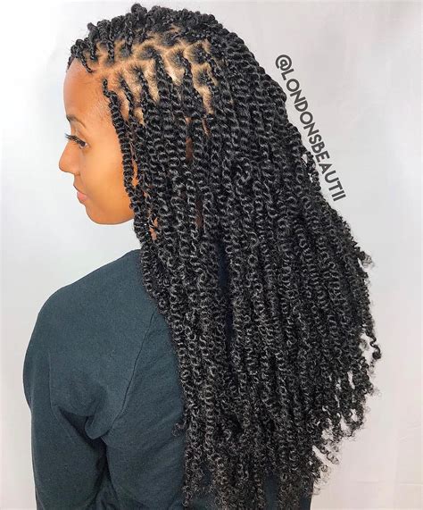 London Fluffy Mini Twist Done By Londons Beautii In Bowie Maryland