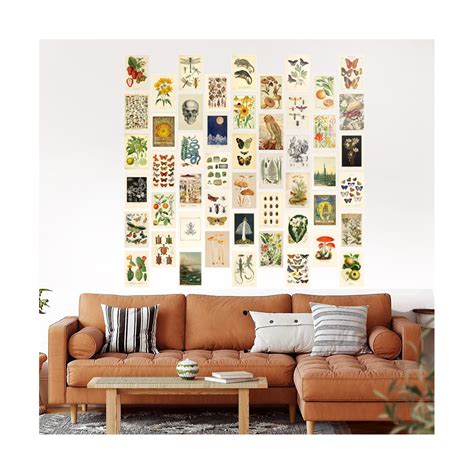 vintage aesthetic wall collage kit 50 botanical collage art p h1p8 ebay