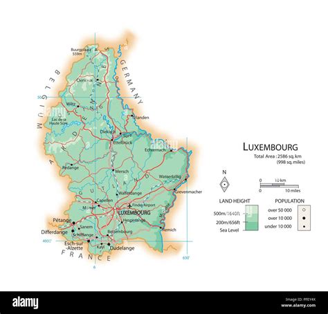 Cartina Fisica Lussemburgo Cartina Di Lussemburgo Scarica Cartina Di