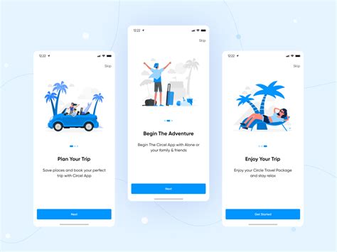 Tour And Travel Agency App Onboarding Screen Uplabs