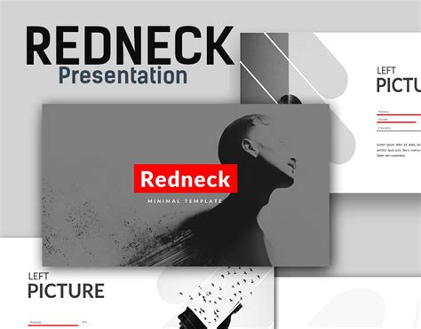 Redneck Creative Minimal Keynote Template Templatemonster