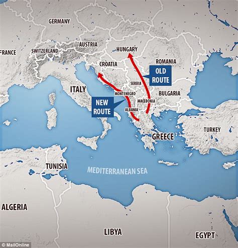 People Smugglers Open New Balkan Route For Migrants Through Albania