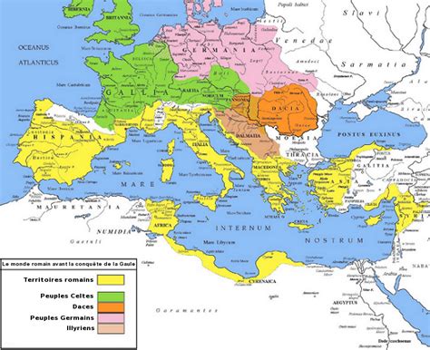 Le monde romain avant la conquête de la Gaule