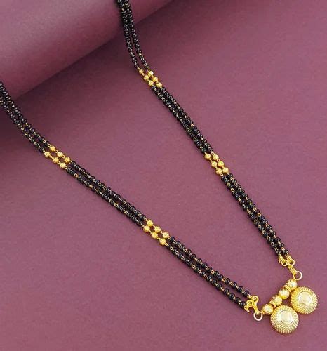 Mekkna Womens Pride Traditional Alloy Gold Plated Mangalsutra For