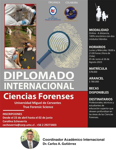 Diplomado Internacional En Ciencias Forenses Universidad Miguel De