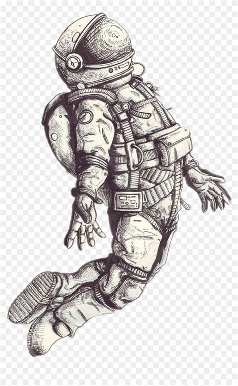 Astronaut Tattoo Astronaut Drawing Alien Tattoo Astronaut Art