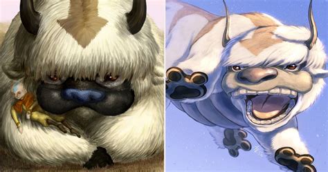 Avatar The Last Airbender 10 Appa Fan Art Pictures That Are Too Good