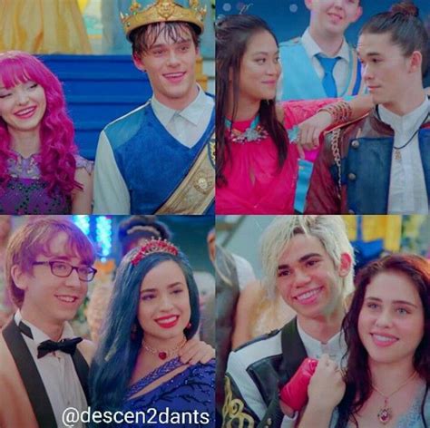 Descendants 2 Couples Mal And Ben And Jay And Lonnie Are The Best Of