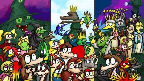 Commission The Rareware 64 Trilogy By Altermentality On Deviantart