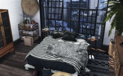 MOON'S BED SET CONVERSION• Bed 5 swatches & Bedding 4 swatches • DOWNLOAD • Original ts3 mesh by ...