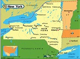 New York Map and New York Satellite Images