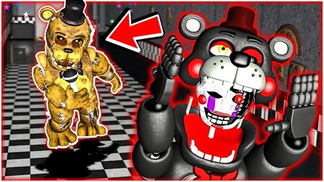 Lefty Marrionette Finds Scary Golden Ghost Freddy Down The Hall Gmod