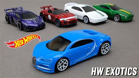 Supercar Sunday Hot Wheels Exotics Pack With The Exclusive Bugatti