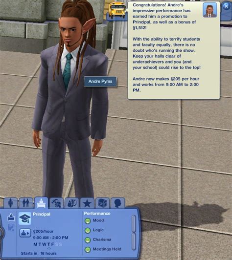 Mod The Sims Sims 3 Education Career Full Time