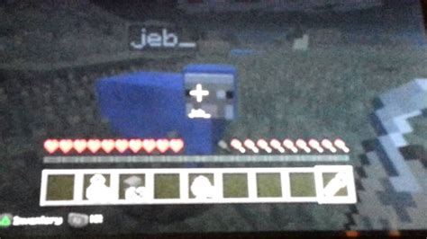 Jeb And Dinner Bone Easter Eggminecraft Ps3 Youtube