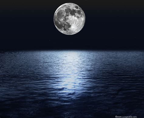 Unwritten And Undefined Moon On The Water