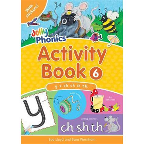 Jolly Phonics Activity Book 6 Y X Ch Sh Th Th Theodist