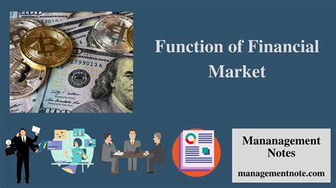 Function Of Financial Market 6 Major Functions Explained In Detail