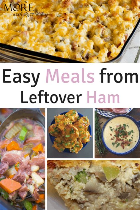 Favorite Leftover Ham Recipes To Make Into Easy Meals