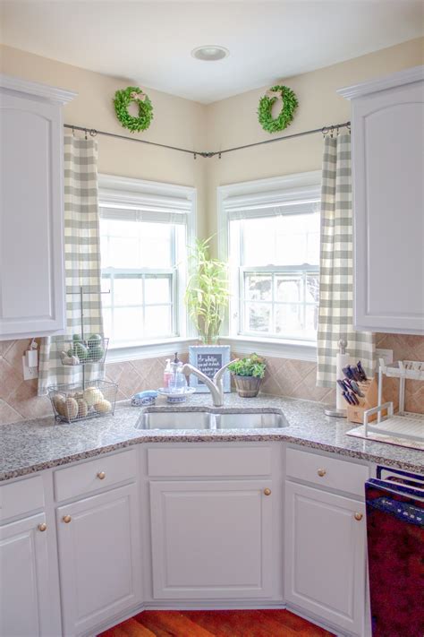 Kitchen Window Treatments Love Your Abode Kitchen Sink Window