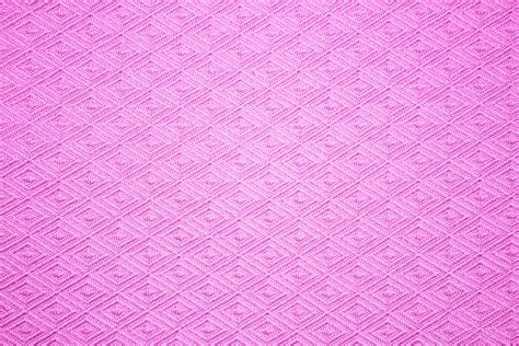 Pink Knit Fabric With Diamond Pattern Texture Picture Free Photograph