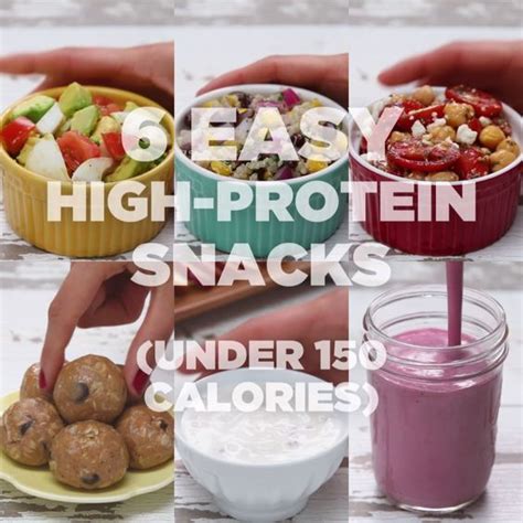 These 6 Healthy Snacks Are All High In Protein And Under 150 Calories