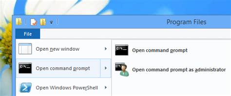 Shortcut To Command Prompt In Windows 8