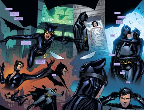 Comic Excerpt A Great Spread On The History Of Batcat And How Bruce