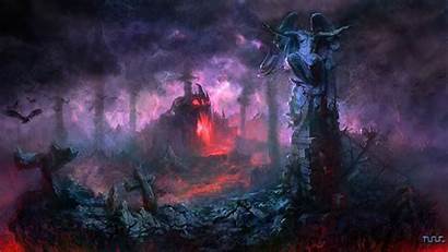 Dark Landscape Anime Hell Gothic Bvb Abstract