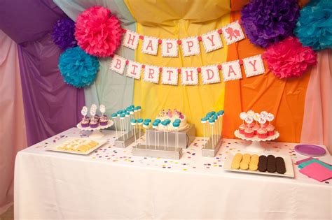 Guest Party My Little Pony Fourth Birthday Party The