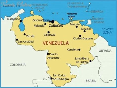 Venezuela Map Venezuela Maphtml