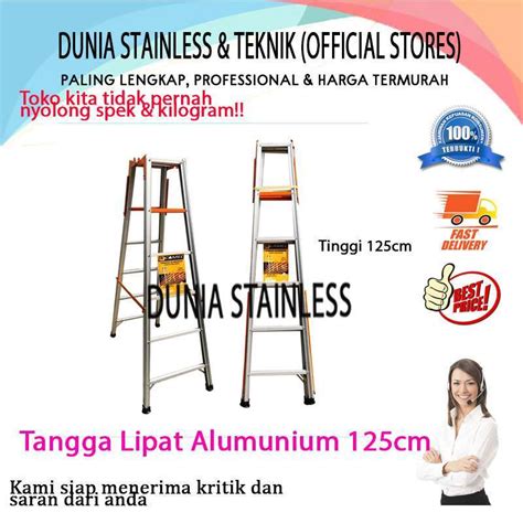 Jual Tangga Lipat Alumunium Cm Camel Di Seller Dunia Stainless Steel Kosambi Timur Kab