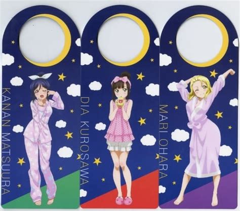 Miscellaneous Goods Rd Graders LoveLive Sunshine Aqours Yasuya Door Knob Sign Pack