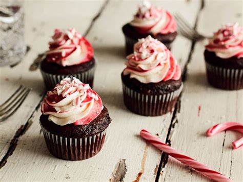 15 Holiday Desserts That Arent Christmas Cookies Because Who Doesnt Want Candy Cane Cupcakes