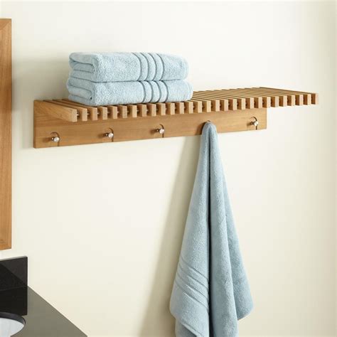 Bathroom Shelves For Towels Towel Shelf Towel Holder Bathroom Towel
