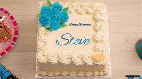 🎂 happy birthday steve cakes 🍰 instant free download
