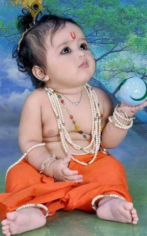 Pin by Kajal Jayeshbhai Rathod on Radhe Krishna | Baby krishna, Cute 