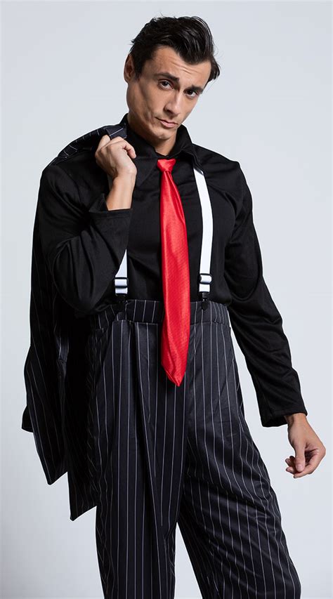 Medium Male Mens Mob Boss Costume 19519048670 Ebay