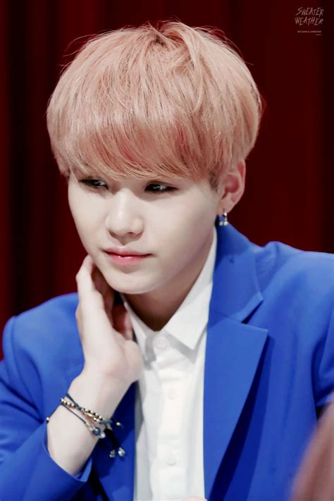 Btss Suga Stuns With Lovely New Hair Color