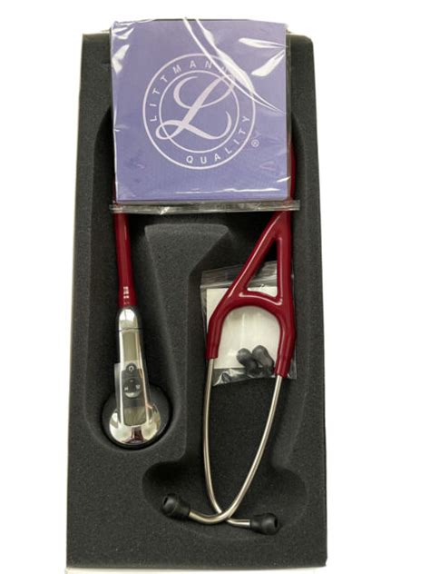 3m Littmann 3200bk27 Cardiology Electronic Stethoscope Black For Sale