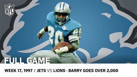 78+ sports) tv channels online watch nfl full season coverage and get access to 3,500+ channels from around the globe. Barry Sanders Passes 2,000 Yards | New York Jets vs ...