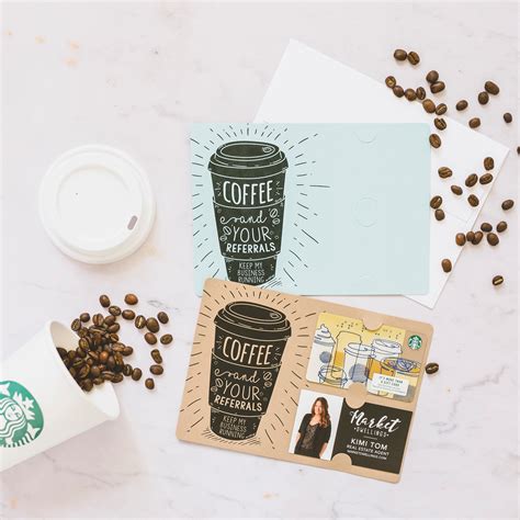 Set Of Coffee T Card And Business Card Holder Greeting Etsy