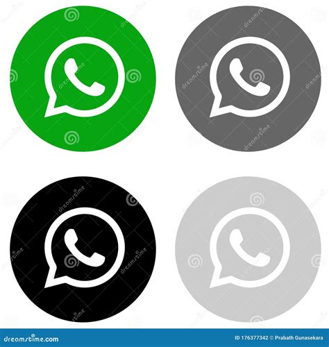 Whatsapp Logo Black And White Background