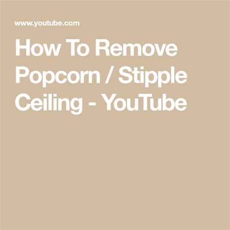 Removing popcorn ceiling popcorn how to remove removal services ceiling. How To Remove Popcorn / Stipple Ceiling - YouTube ...