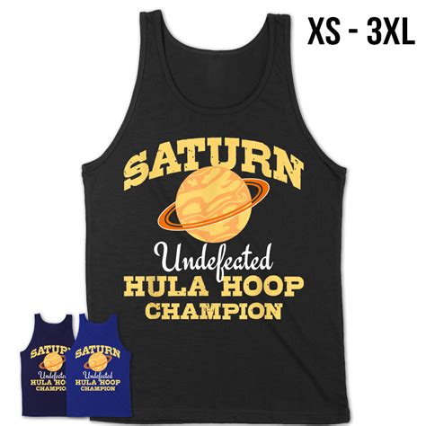 Saturn Undefeated Hula Hoop Champion Shirt Space Engineer Teezou Store