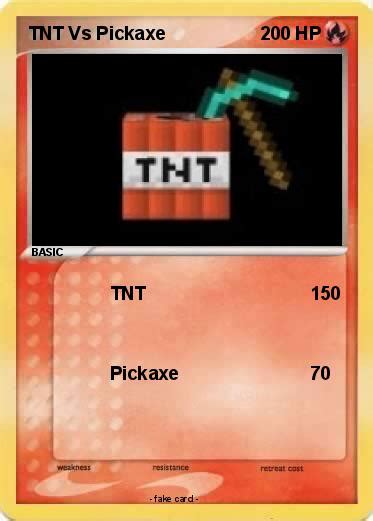 Pokémon Tnt Vs Pickaxe Tnt My Pokemon Card