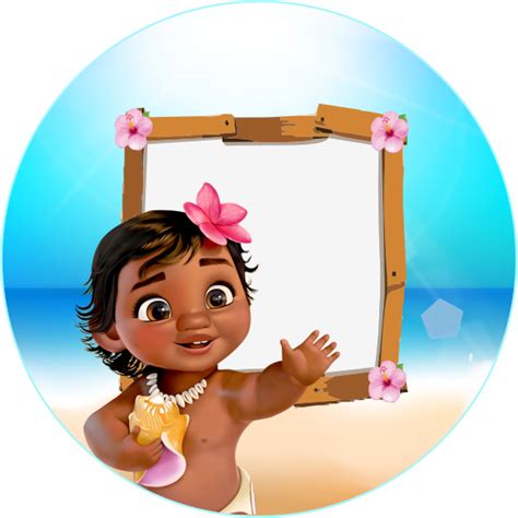 Images Png Convite Moana Baby Png