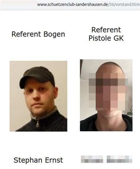 Er selbst schweigt zu den. Suspect in Lübcke case is well-known Neo-Nazi - Exif